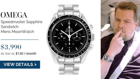 does james corden own a omega speedmaster|omega speedmaster celebrity.